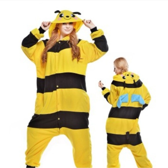 Bee Onesie Animal Costume for adults - Picture 1 of 7